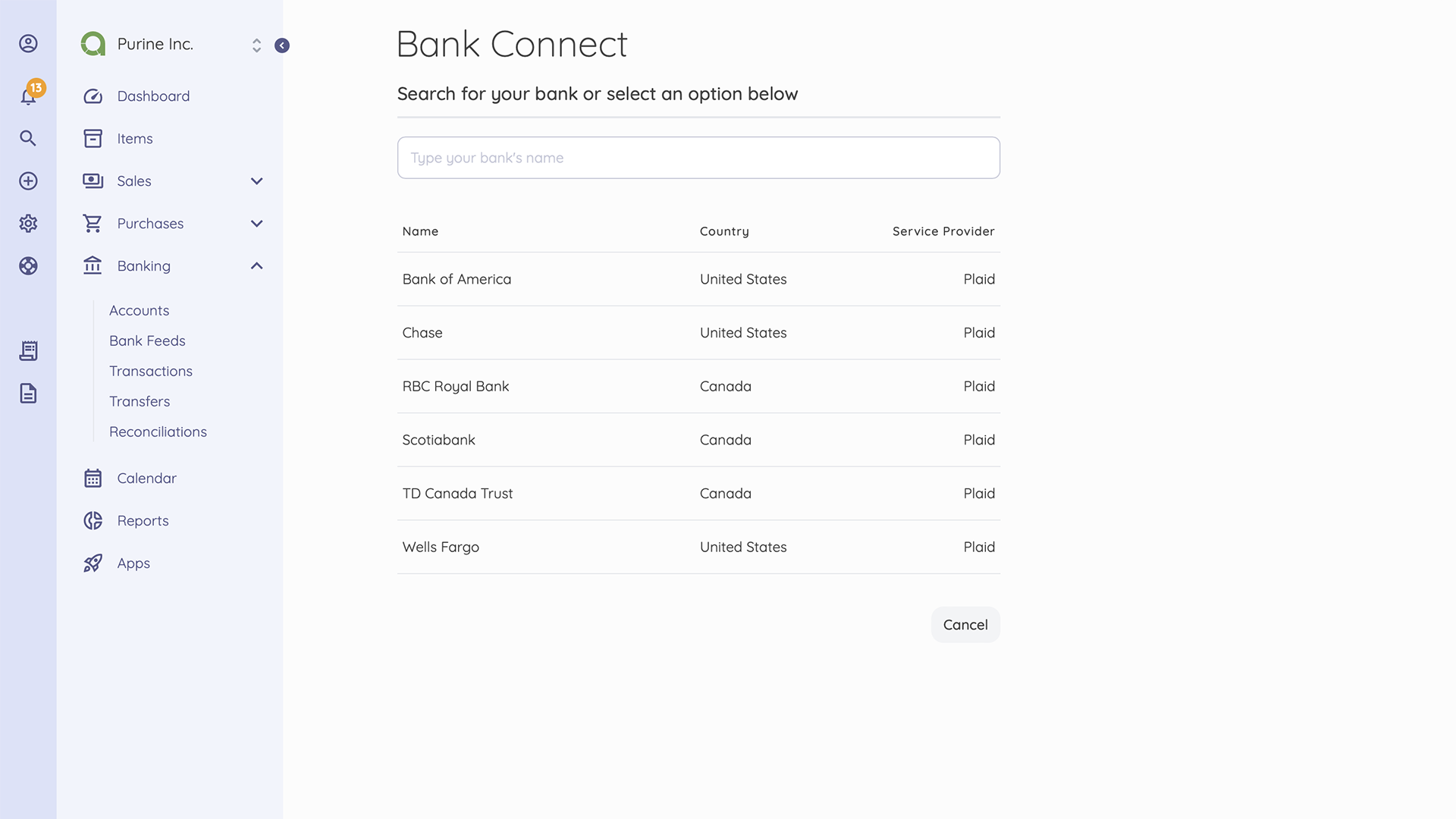 Bank Feeds Help Center Akaunting